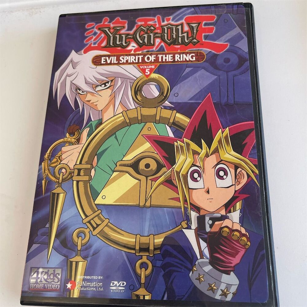Yu-Gi-Oh! Volume 5: Evil Spirit of the Ring DVD Animation Anime 2002